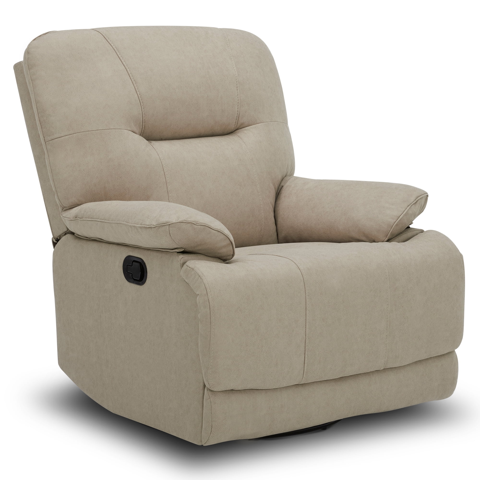 CHITA Manual Swivel Glider Rocker Recliner, Recliner Chair for Living