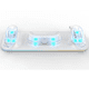 thumbnail image 4 of Base de carga para Quest 3 - Estación de acoplamiento magnética con luz LED - con 2 baterías recargables de 1800 mAh - Soporte de carga VR compatible con la correa Elite, 4 of 4
