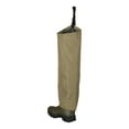 thumbnail image 2 of Frogg Toggs Brush Hogg Bootfoot Hip Waders for Men, Nylon Waders for Fishing and Hunting, Cleated, Brown, Size 11, 2 of 3