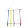 thumbnail image 1 of Soporte para lazos de pelo, accesorios para el cabello, cinturón de almacenamiento para colgar en la pared con clip, decoración el primero es azul, 1 of 9