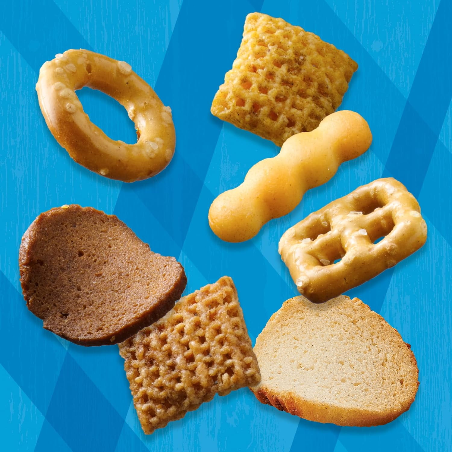 (2 pack) Chex Mix Snack Mix, Traditional, Savory Snack Bag, 8.75 oz