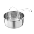 thumbnail image 2 of Fiudx Cesta de Drenaje de Acero Inoxidable, Versátil Escurridor para Fregadero de Cocina, Organizador Colgante Que Ahorra Espacio, Material Seguro para Separar Alimentos Húmedos y Secos, Ideal para A, 2 of 6