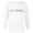 White, variant on Obi-Wan Kenobi Series Logo - Long Sleeve T-Shirt for Men - Customized-Athletic Heather