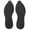 Black, variant on M Buder Shoe Bottom Full Sole Repair Cuttable Elasticity Skid Resistance Rubber Replacement for Sneakers Brown 41 to 44
