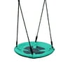 Gorilla Playsets Eclipse Swing - Large - Green with Black Ropes