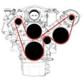 thumbnail image 5 of Bills Hot Rod Co. 200 Series LS Engine Alt/PS Bracket, Black, 5 of 8