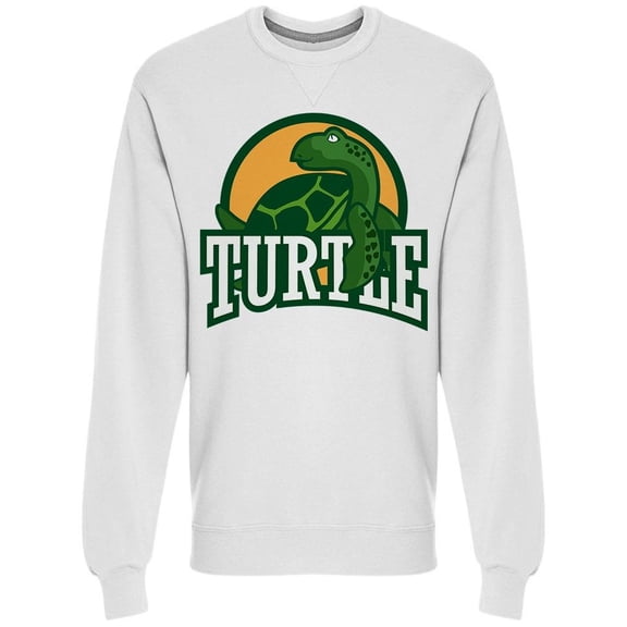 Green Turtle  Sweatshirt Men -Image by Shutterstock, Male Small