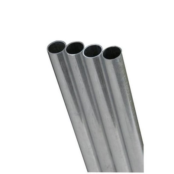 K&S Aluminum Tube 5/16" X 0.049 " X 12" Carded