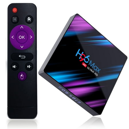 Android TV Box, H96 Max-3318 2GB RAM 16GB ROM TV Box Android 9.0 USB3.0 Support 4K HD Netflix (What's The Best Android Tv Box)
