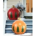 thumbnail image 3 of Outdoor Christmas Inflatable Decorated Ball Made of PVC,23.6 Inch Giant Merry Christmas Inflatable Balloon with Pump Outdoor Decorations Holiday Inflatables Balls Decoration (D orange), 3 of 17