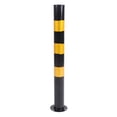 thumbnail image 2 of Bollard Post, 75cm Height 76mm Diameter  Cold Rolled Steel Parking Barrier Pipe For Traffic Control, Crowd Control, 2 of 8