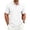 61# White, variant on Short Sleeve Polo Shirts Men's Casual Classic Button Basic Shirt Solid Color Cotton Tees Stylish Tops Hot Pink S