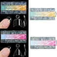 thumbnail image 2 of 600 Pcs/Set Soft Gels Tips Press On Nail Short Half Cover Tips Clear Nail Tips False Nails Tips for Nail Salons, 2 of 17