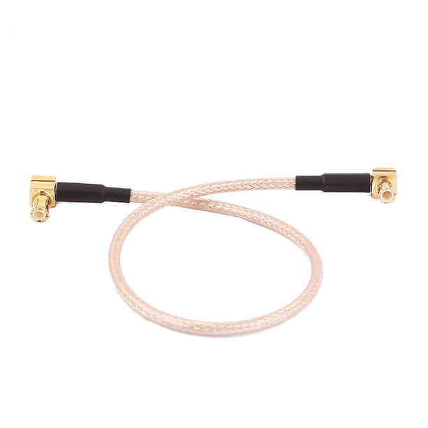 Cable pigtail coaxial RG316 MCX-JW macho a MCX-JW macho de 20 cm