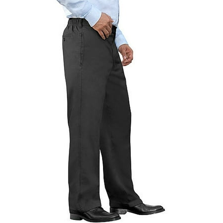 George - Men's Half Elastic Twill Pants - Walmart.com