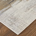 thumbnail image 4 of Feizy Mandana Modern Abstract, Brown/Ivory, 8'2" x 11'6" Easy Care Stain Resistant Fade Resistant Bohemian & Eclectic Watercolor Floor Rug for Living room Bedroom, 4 of 10