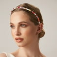 thumbnail image 3 of Ganga Única Diadema de Cristal de Rhinestone para Mujeres Multicolor, 3 of 7