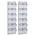 thumbnail image 1 of Organizador de zapatos MISSLO para colocar sobre la puerta, 12 bolsillos grandes de malla, 2, 1 of 7