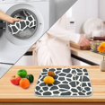 thumbnail image 4 of Ryvnso Cow Print Dish Drying Mat for Kitchen Countertop 16x18 Small Dish Pad Drainer Rack Dish Sink Mats, 4 of 7