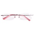 thumbnail image 4 of Agstum Blue Light Blocking Glasses - Flexible Rimless Titanium Alloy Eyeglasses Frames Clear Lens, 4 of 4