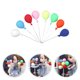 thumbnail image 5 of 8pcs Miniatura globos modelos adorables arcilla mini globos Mini casa adornos, 5 of 6
