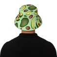 thumbnail image 3 of Balery Avocado With Seeds Sun Hats for Men Women Bucket Hat UPF 50+ Buckey Hat Boonie Hat Foldable UV Protection Hiking Beach Fishing Summer, 3 of 9