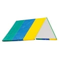 thumbnail image 1 of Toldo de Protección Zulema Toldo del Techo del Patio de Recreo Verde Amarillo Azul, 1 of 8