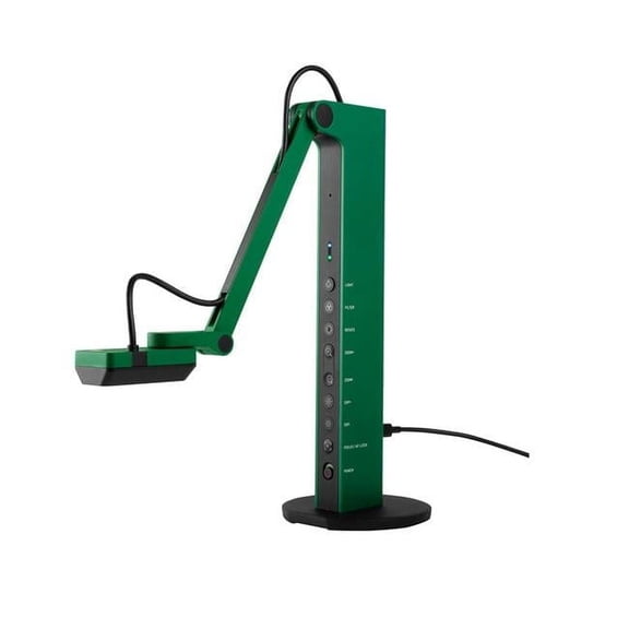 Ipevo 5-898-4-01-00 VZ-R HDMI & USB Dual Mode Document Camera, Emerald Green