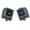 black, variant on Center Console Dash A/C Outlet Air Vent Panel Air Conditioning Outlet For Toyota Land Cruiser Prado LC120 2003-2009-brown