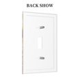 thumbnail image 2 of Disketp Daisy Sunflower Lazy Cat Decorative Light Switch or Outlet Wall Plate with Safety Cover-Style T, 2 of 6