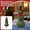 Green, variant on Christmas Snowman Shaped Topiary Trees – 3ft High Christmas Artificial Boxwood – Santa Hat and Red Bow Tie – Indoor & Outdoor Decor,(3D)