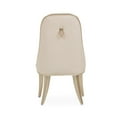 thumbnail image 5 of Michael Amini Villa Cherie Wood & Fabric Dining Side Chair - Caramel (Set of 2), 5 of 12