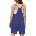 thumbnail image 5 of snilers Girls Summer Sleeveless Rompers Spaghetti Strap Jumpsuit Shorts Casual Beach Travel Vacation Outfits with Pockets Size 5-14 Years, 5 of 8