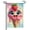 design-4, variant on Flowers and Birdhouses Garden Flags 12×18 Inch Double Sided Decorative Yard Banner Seasonal Flag for Outdoor Outside Decor
