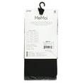 thumbnail image 2 of MeMoi Sheer Dot/Solid 2 Pr CT Tights - Womens - Female, Large/X-Large, Black-Black, 2 of 2
