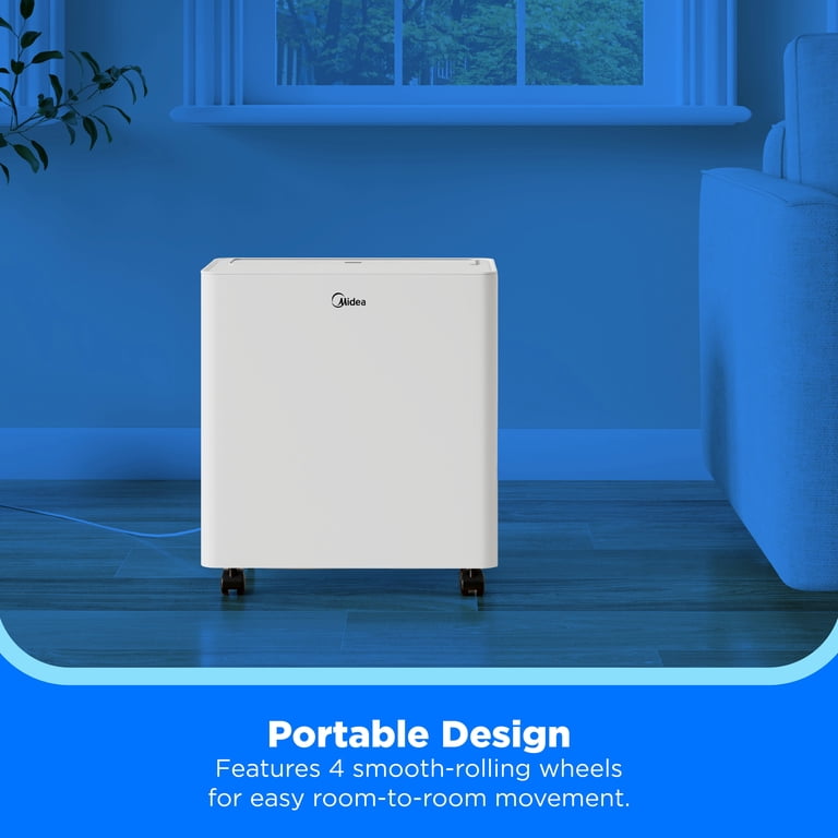 Midea, Dehumidifier, 22 Pint, For Basement and Rooms Up To 1500 sq