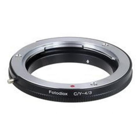 Fotodiox CY-OM43 Lens Mount Adapter - Contax-Yashica SLR Lens To Olympus 4-3 Mount Mirrorless Camera Adapter To Olympus 4-3 Mount Mirrorless Camera Body