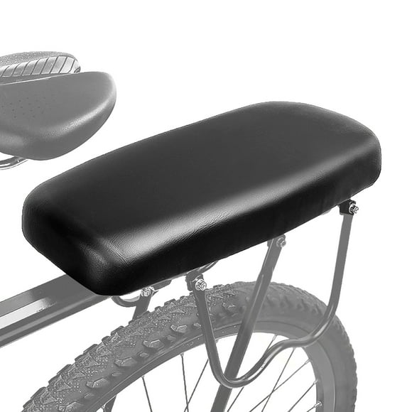 Bike Seat,Mtb Mountain Pu Cushion Bike Rear Bike Rear Seat Leather Soft Cushion Seat Children Seat Pu Leather Soft Seat Pad Seat Mtb Mountain Soft Cushion Bike Mountain Pu Leather Bike Seat Rusuo