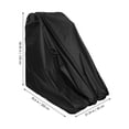 thumbnail image 4 of Treadmill Cover Dust-proof Waterproof Running Machine Cover for Home Gym (Black), 4 of 5