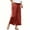 Red, variant on PInxai Wide Leg Pants Women Cotton Linen Lightweight Trousers Casual Vacation Beach Pants with Pockets Summer,Red,XL