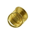 thumbnail image 1 of 10 Pieces Brass Round Key Split Chains Brass Jewelry Crafts Ring Chain Bag Clasp Loop Findings DIY 35mm, 1 of 9