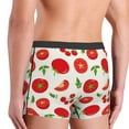 thumbnail image 3 of Goofa Fresh Red Tomato Printed Men's Boxer Briefs Underwear, Moisture-Wicking Underwear, Trunk,Soft and Breathable Cotton Underwear-Medium, 3 of 9