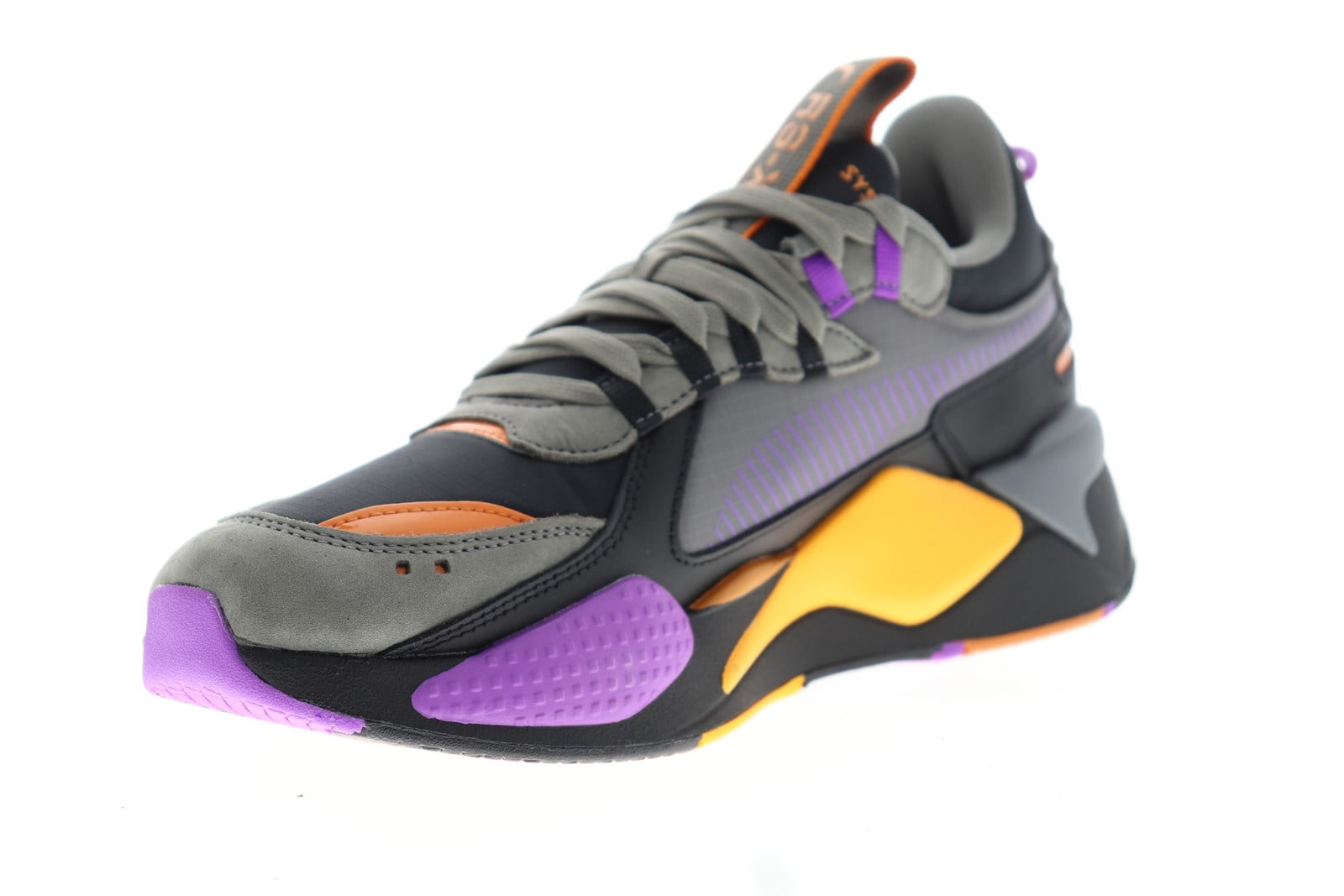 Puma RS-X OH Men's Shoes Black-Pur Glimmer-Steel Gray 372803-01