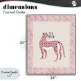 thumbnail image 4 of Stupell Industries Eclectic Cheetah & Butterfly Friendship Gray Framed Giclee Art, 24 x 30, by Natalie Carpentieri, 4 of 8