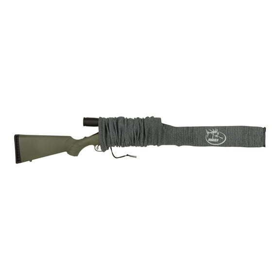 Allen Company Rocky Mountain Elk Foundation Knit 52-inch Gun Sock, 12.20-Gauges, Heather Gray