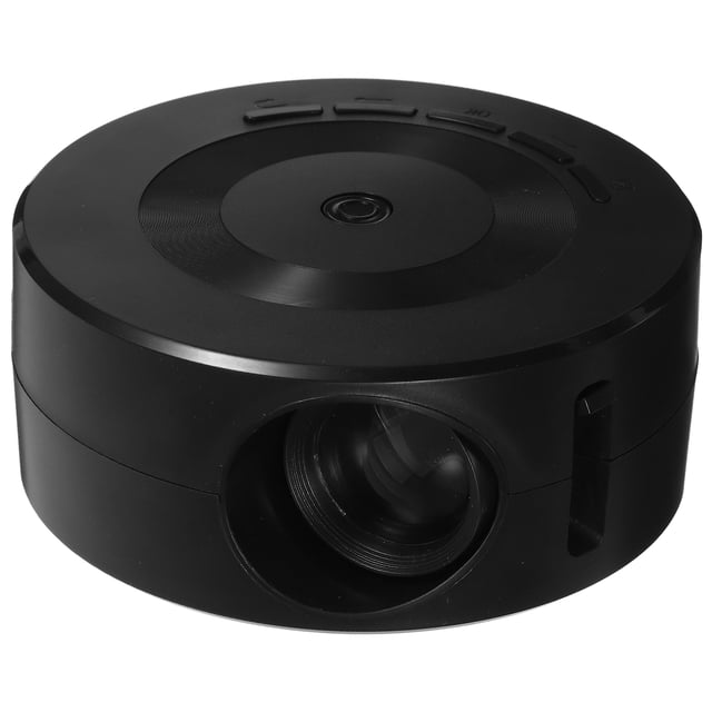 EeaseMX Miniproyector con función de espejo para teléfono, compatible con 1080p, para entretenimiento