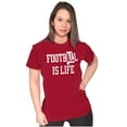 thumbnail image 3 of Alabama Sunday Night Sports Fanatic Womens Slim Fit Graphic Tee Brisco Brands X, 3 of 4