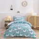 thumbnail image 1 of 3D Cartoon Animal Sheep Rainbow Funda de edredón Set Ropa de Cama Funda Nórdica, 1 of 10