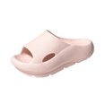 thumbnail image 2 of Unisex Negative Heel Arch Support Slide Sandals, Thick Cushioned EVA Slides For Indoor Outdoor Multi‑Scene Casual Daily Wear Pink, 2 of 3