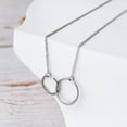 thumbnail image 6 of Necklace and Card Gift Set, Mother's Day Jewelry for Her, Gift for Mom, Pendant Necklace for Mom, Special Occasion Gifts, Gift Set for Mom, Stainless Steel [Silver Infinity Ring, 18" Chain], 6 of 8